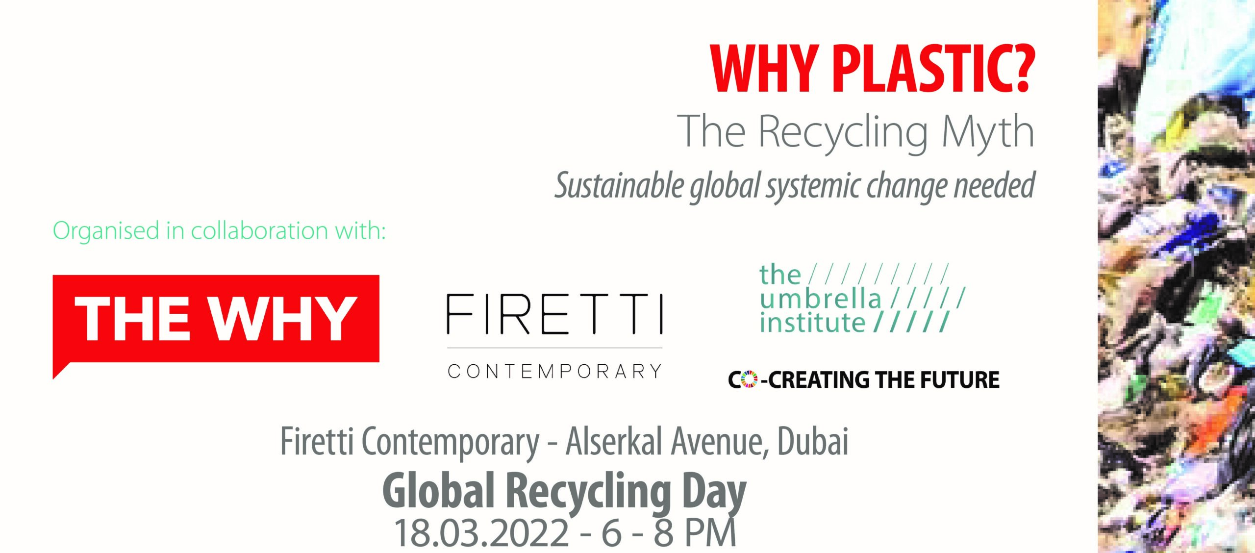 Gaps in clobal recycling system The Umbrella Institute Why Foundation WHY PLASTIC